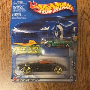 Hot Wheels “Track Aces” Buick Wildcat and Automix “Radioactive” Car.